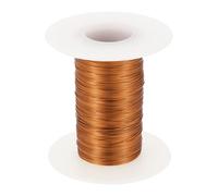 sourcing map 30 AWG Magnet Wire, 30 Gauge Enameled Copper Wire, 2 OZ Magnetic Coil Wire for Transformer, Motor, Electric, 180C(356F),Yellow