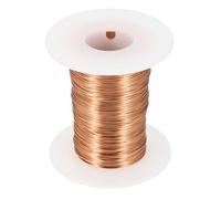 sourcing map 30 AWG Magnet Wire, 30 Gauge Enameled Copper Wires 4 oz Magnetic Coil Wire for Transformer Motor Electric, F Grade 311 Fahrenheit (155 Celsius), Copper Color
