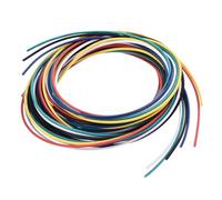 sourcing map 30 Gauge PVC Hookup Wire 1.5m/5ft 30AWG 6 Color, 1mm Dia | Flexible Electrical Wire,UL1007 Tinned Copper Stranded,for Model Aircraft Electric Appliances Internal Connect