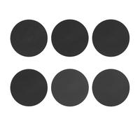 sourcing map 30 Pcs 178mm (7 Inch) Sanding Disc 80/120/240/400/1000/2000 Grit Silicon Carbide Hook and Loop Sandpaper Orbital Sander Pads for Woodworking Automotive Metal Polishing, Black