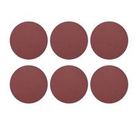 sourcing map 30 Pcs 180mm 7 Inch Sanding Discs, 800 Grit Hook and Loop Sandpaper, No-Hole Aluminum Oxide Orbital Sander Sandpaper for Woodworking Automotive Metal Polishing, Red