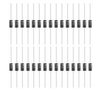 sourcing map 30 Pcs 1N5392 Rectifier Diode, 1.5A 100V DO-15 Electronic Silicon Diodes for Charger Industrial Power Adapter Supply Inverter Switching Power Supply