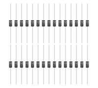sourcing map 30 Pcs 1N5408 Rectifier Diode, 3A 1000V DO-27 Electronic Silicon Diodes for Charger Industrial Power Adapter Supply Inverter Switching Power Supply