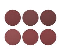 sourcing map 30 Pcs 230mm 9 Inch Sanding Disc 40/60/80/120/150/240 Grit Hook and Loop Sandpaper Random Orbital Sander Pads for Woodworking Automotive Metal