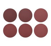 sourcing map 30 Pcs 230mm 9 Inch Sanding Disc 80/100/120/180/240/400 Grit Hook and Loop Sandpaper Random Orbital Sander Pads for Woodworking Automotive Metal