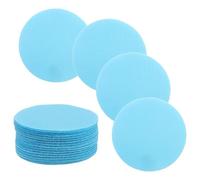 sourcing map 30 Pcs Carpet Spot Markers, 4 Inch Non-Slip Rubber Agility Markers for Classroom Carpet, Circles Spots Dots for Football, Basketball Training Markers, Blue