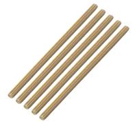 sourcing map 30 Pcs Fully Threaded Rod, M6-1.0x120mm Carbon Steel Long Thread Screw Right Hand Threaded for Furniture Mounting Assembly Fastening