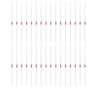 sourcing map 30 Pcs NTC Thermistors Resistors MF58 3950B 10K-5% Ohm Glass Sealed Temperature Sensors for Household Appliances Temperature Measurement Control