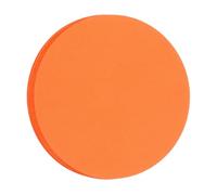 sourcing map 30 PCS Orange Red Color Circle Cutouts Paper 7 Inch Round Card Stock Thick Coaster Die Cut for DIY Craft Project Classroom Teacher Bulletin Board Office Chalkboard Wall Decor