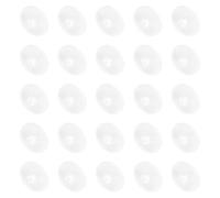 sourcing map 30 Pcs Plastic Gears 40 Teeth Plastic Motor Gear Model 40102B Reduction Gear for RC Car Model DIY Robot (White, Module 0.5)