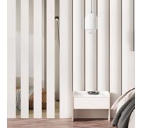 Sourcing Map 30 Pcs Striped Mirror Stickers, 1.18'' x 11.8'' Self Adhesive Acrylic Wall Decals Peel and Stick Silver Wall Removable for Home Art