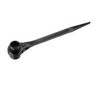sourcing map 30 x 32mm 12-Point Scaffold Podger Ratchet Spanner Ratcheting Socket Wrench Tool (Black)