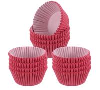 sourcing map 300 Count Cupcake Liners Red Cupcake Cups Standard Size Muffins Liners Papers Baking Cups Wrappers Greaseproof for Party Wedding Birthday