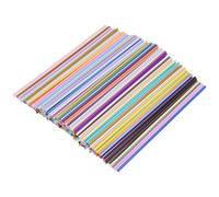 sourcing map 300 Pcs 3D Pen Refills, Low Print Temperature Filament 2.5mm x 15cm PCL Printer Filament Refill Packs, Only Support for 3D Pen, 30 Color Mix