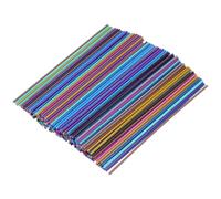 sourcing map 300 Pcs 3D Pen Refills, Low Print Temperature Filament 2.5mm x 15cm PCL Printer Filament Refill Packs, Only Support for 3D Pen, 10 Color Mix