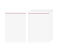sourcing map 300 Pcs Small Plastic Bags, 8.7" x 8.7" Mini Clear Zip Poly Bag Reusable Jewelry Bags with Resealable Lock Seal Zipper for Photo Jewelry Travel Storage Party Favors