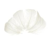 sourcing map 300 Pcs White Craft Feathers, 2-4 Inch Colored Feathers for Crafting, Fluffy Feather Bulk for DIY Crafts, Dream Catcher Supplies, Wedding Party Decoration