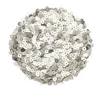 sourcing map 30000Pcs Flat Sequin Paillettes, 4mm/0.16" Flat Round Loose Sequin with Single Holes - 3.53 oz (100g) for DIY Crafts Sewing Embroidery Clothing, Champagne