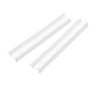 sourcing map 3000pcs Standard Tagging Gun Fasteners 0.7x0.3 Inch Plastic Tags Clothing Tag White 10mm/0.4inch Tags Barbs Attachments for All Standard Price Tag Gun