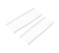 sourcing map 3000pcs Standard Tagging Gun Fasteners 1.4x0.3 Inch Plastic Tags Clothing Tag Transparent 30mm/1.2inch Tags Barbs Attachments for All Standard Price Tag Gun