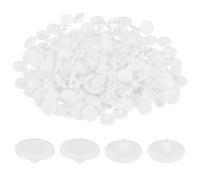 sourcing map 300Pcs 3x11mm Plastic Hole Plugs,Screw Cap Cover,White | Round Panel Drill Hole Plugs for Furniture Cabinet Cupboard Shelves Fencing Post Pipe Insert End Caps