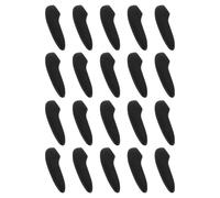 sourcing map 300Pcs Blade Knife Tip Protector Cover Plastic Knife Guard Sleeves Knife Blade Tip Sleeves Cover for Kitchen, Black