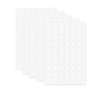 sourcing map 300pcs Double Sided Sticky Tape Dots, Adhesive Two Sided Nano Dots, Clear Removable Mounting Round Sticky Dots Traceless for Art Craft, Decoration, 15 x 1 mm