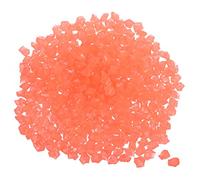 sourcing map 300pcs Glow Rocks 8-10mm Glow Pebbles Decoration in the Dark Luminous Stones Decor DIY Decorative Orange for Garden, Potted Plant, Fish Tank