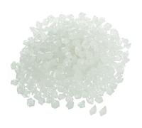 sourcing map 300pcs Glow Rocks 8-10mm Glow Pebbles Decoration in the Dark Luminous Stones Decor DIY Decorative White for Garden, Potted Plant, Fish Tank