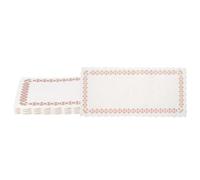 sourcing map 300pcs Paper Doilies 4.5 x 9.5 Inch Rectangle Paper Doilies Placemats Bulk for Cake Dessert Craft Party Wedding Birthday Table Decor, White