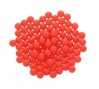 sourcing map 300pcs PP Plastic Bearing Balls 5mm Solid Plastic Balls, Precision Bearing Ball, Red
