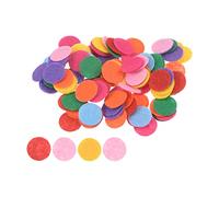 sourcing map 300pcs Round Felt Circles, 15mm 5/8" Pre Cut Craft Pads Non-Woven Mini Felt Fabric Circle for DIY Sewing Handcraft Cutting Projects Crafting Finishing, Mixed Color