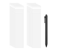 sourcing map 300Pcs Self-Sealing Cello Bags, 2x9 Inch Long Clear Flap Resealable Poly Bags, OPP Adhesive Treat Bag 2 Mil for Bread Pretzel, Gift Packaging, Tableware, Necklaces Crafts