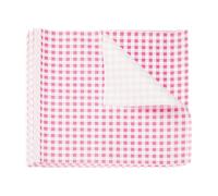 sourcing map 300pcs Square Checkered Wax Paper Sheets 9.84" x 9.84" Oil-Absorbing Dry Food Wrapping Paper for Sandwich Baking Paper Liners Picnic Basket Bread Hamburger Wrap Kitchen, Pink