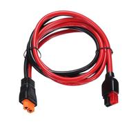 sourcing map 300VDC XT60i Extension Cable, 3.3FT XT60i Female to Battery Connector Single-pole Red and Black Plug Connector Cable for RC Battery Portable Power Station Solar Panel