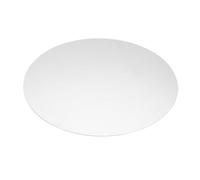 sourcing map 300x0.6mm Stainless Steel Disc, Metal Circle Stamping Blank Tags Round Circle Plate for Crafts Metal Stamping Sanding Laser Engraving and Jewelry Making Name Tag, Silver