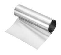 sourcing map 301 Stainless Steel Foil Roll, 0.1mm x 250mm x 1m High Elasticity Stainless Steel Narrow Foil Strip Roll Metal Plate Sheet for DIY Crafts Machinery Industry Welding Shim, Silver