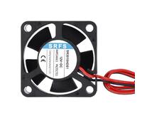 sourcing map 3010 Fan 30mm x 10mm 1-1/5 Inch 12V Small Plastic Cooling Fan 2 Pin for Computer PC Case CPU Heatsink 3D Printer Desktop Cooling Router Server(1 PCS)