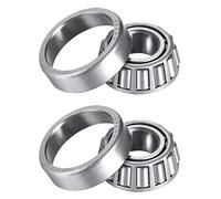 sourcing map 30202 Tapered Roller Bearing Cone with Cup, 15mm Inner Diameter 35mm OD 12mm Thickness for Freight Trailer 2 Pcs