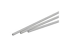 sourcing map 304 Stainless Steel Capillary Tube, OD 3mm x 0.1mm Wall Thick 250mm Length Metal Tubing for Industry Machinery, 3Pcs