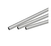 sourcing map 304 Stainless Steel Capillary Tube, OD 6mm x 0.3mm Wall Thick 250mm Length Metal Tubing for Industry Machinery, 3Pcs