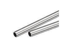sourcing map 304 Stainless Steel Capillary Tube, OD 9mm x 0.9mm Wall Thick 250mm Length Metal Tubing for Industry Machinery, 2Pcs