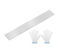 sourcing map 304 Stainless Steel Flat Bar, 3mm x 30mm x 200mm Metal Strips Brushed Finish Trim Strips Sheet for Fabrication, Welding, Engineering, Kitchen DIY Craft Making