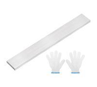sourcing map 304 Stainless Steel Flat Bar, 8mm x 40mm x 300mm Metal Strips Brushed Finish Trim Strips Sheet for Fabrication, Welding, Engineering, Kitchen DIY Craft Making