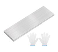 sourcing map 304 Stainless Steel Flat Bar, 8mm x 60mm x 200mm Metal Strips Brushed Finish Trim Strips Sheet for Fabrication, Welding, Engineering, Kitchen DIY Craft Making