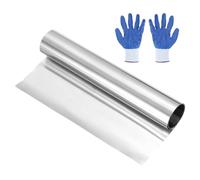 sourcing map 304 Stainless Steel Foil Roll 0.1mm x 200mm x 1m Metal Strip Sheet Stainless Steel Plates Sheet Foil for DIY Craft Making Kitchen Electronic Equipment, Silver Tone