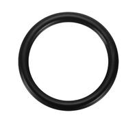 sourcing map 304 Stainless Steel Metal O Ring, M10 x 110 x 130mm(WD. x ID. x OD.) Seamless Welded Circle Loop Round Ring Buckles for Luggage Webbing Craft DIY Decoration Accessories, Black
