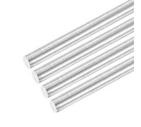 sourcing map 304 Stainless Steel Round Rods 6mm x 80mm 4 Pack