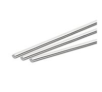 sourcing map 304 Stainless Steel Round Rods Bar,2.5mm Diameter 100mm Length for Various Shaft DIY Craft Model Car Plane Ship Pack of 20