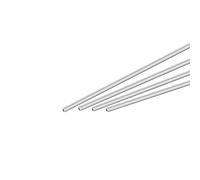 sourcing map 304 Stainless Steel Round Tube 1mm OD 0.2mm Wall Thickness 300mm Length 4 Pcs